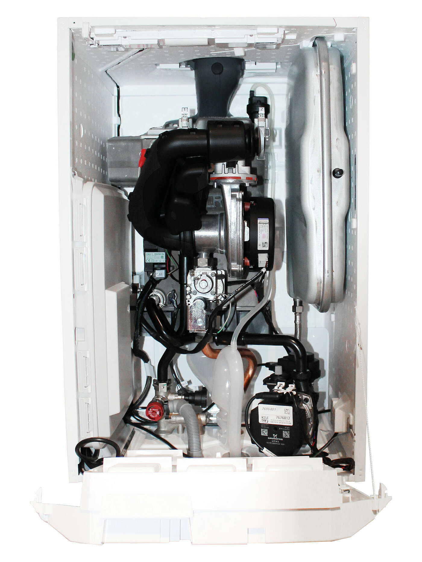 Gaasikatel MultiWIN2 Plus sisemus