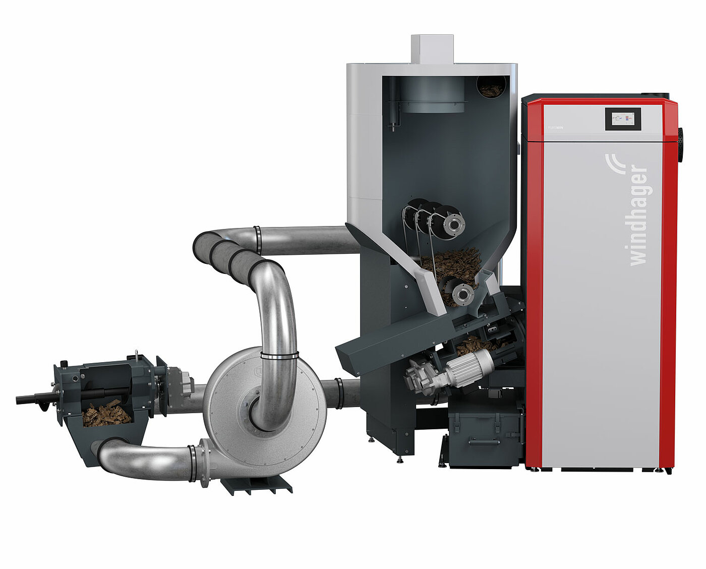 PuroWIN hakkepuidukatel, hakkepuit