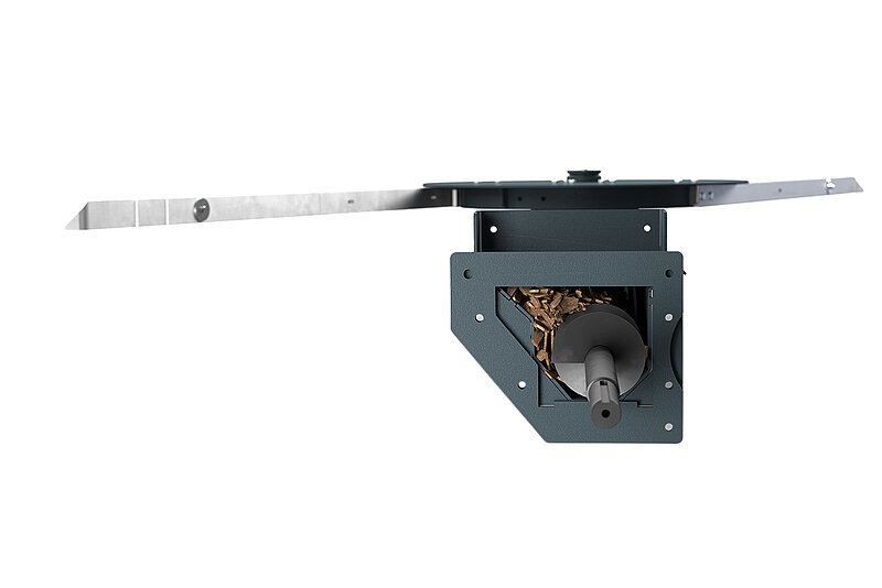 Hakkepuidu hoidla, Hoidlasüsteemid - kruvi